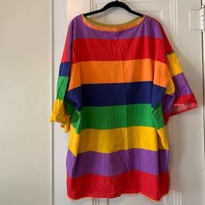 Rainbow 🌈 T-shirt dress